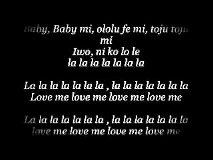 Транскрипция песни love me