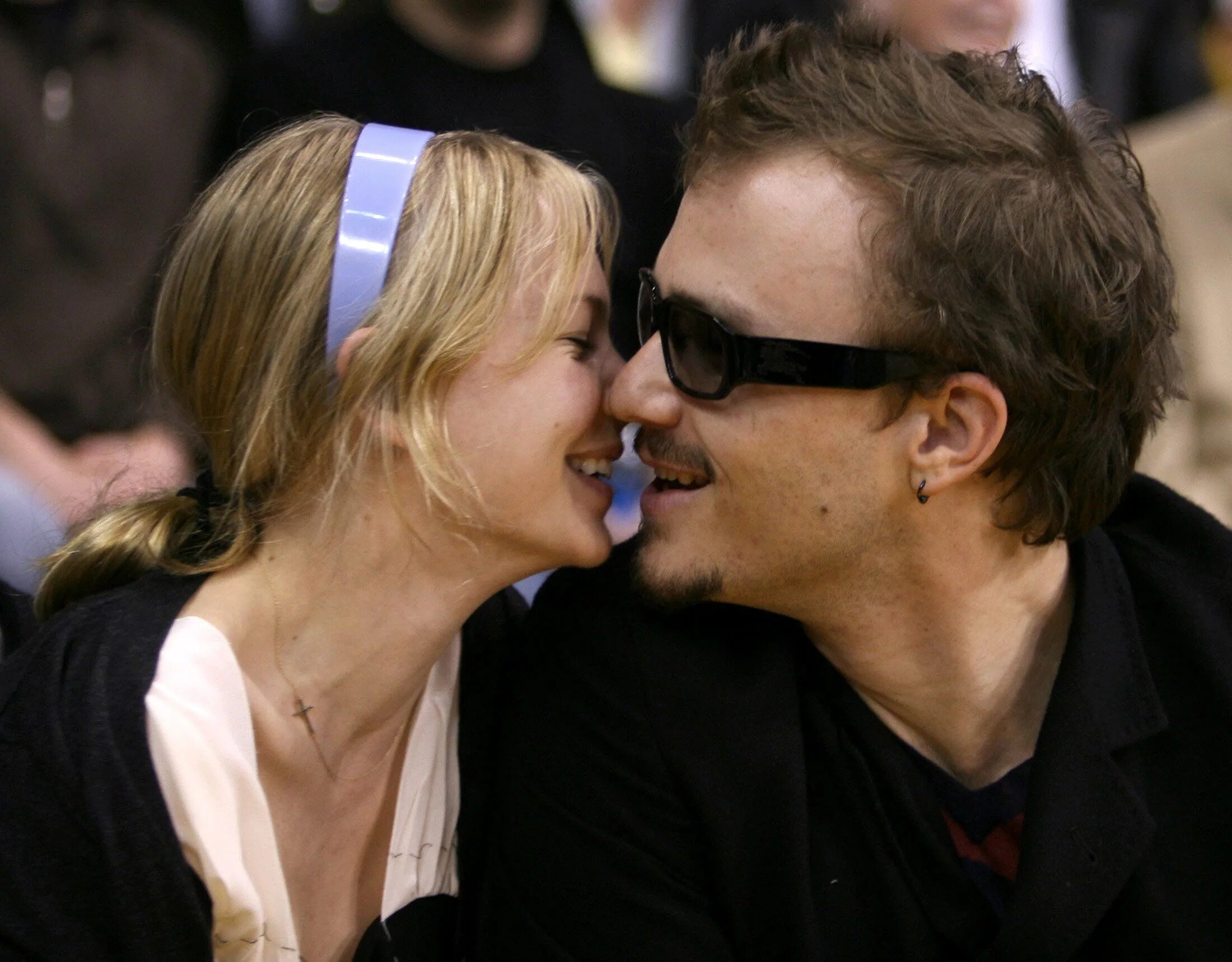 Heath Ledger and Michelle Williams. Хит Леджер с женой.