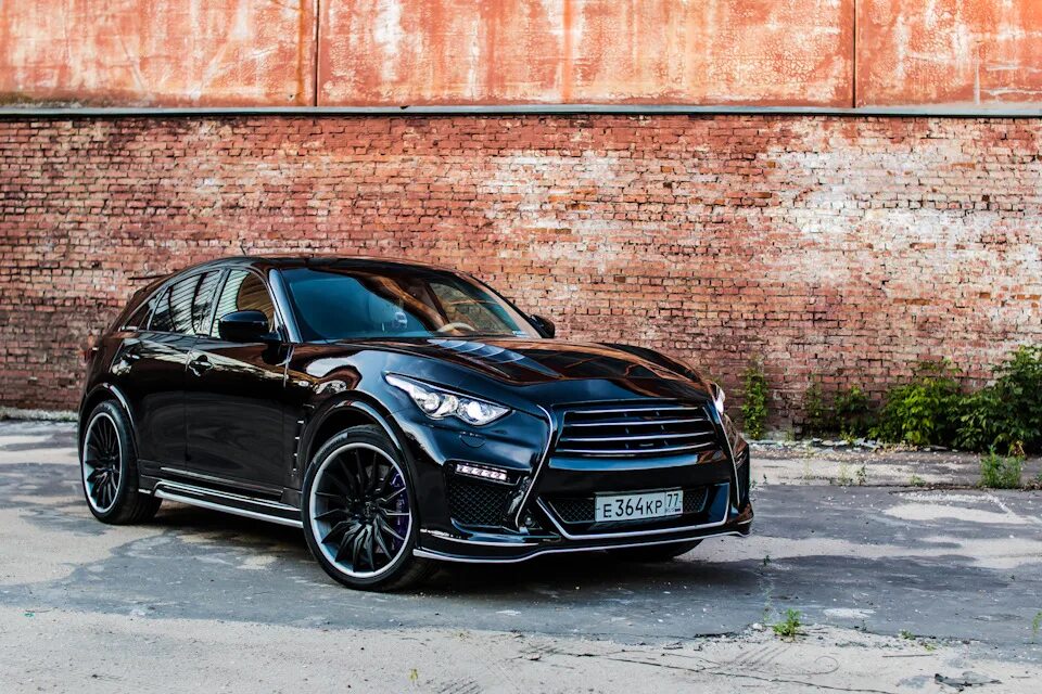 Ждём Вас на AutoTuningShow 13-14 мая в Сокольниках! - Infiniti QX70, 3,7 л, 2014