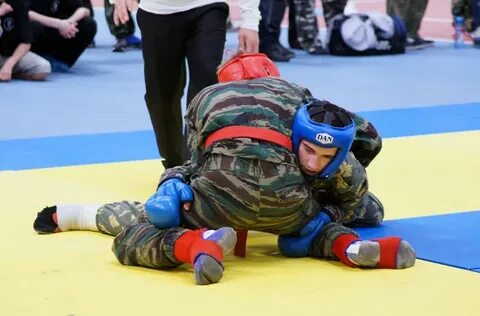 Выступление рукопашного боя