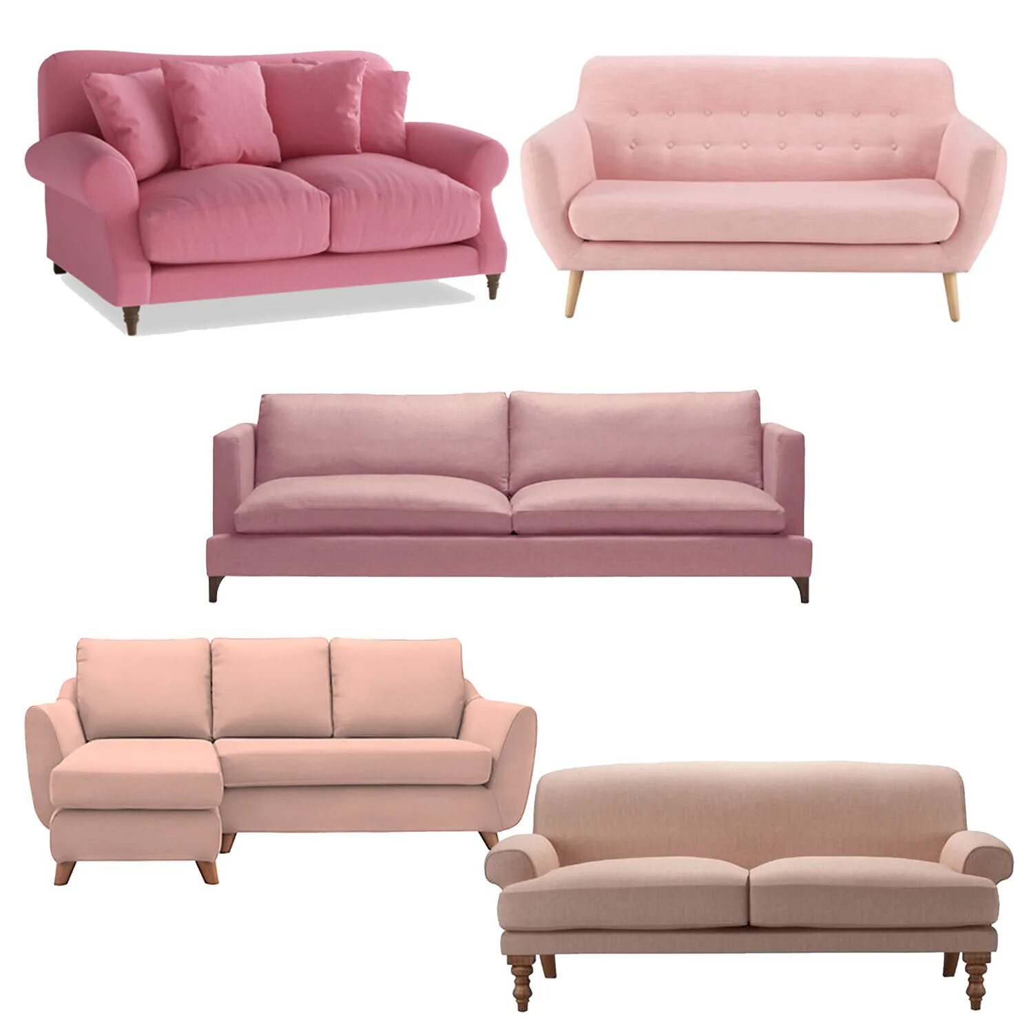 Texture of Sofa Pink material. Диван Family 125 розовый в комнате, как смотрится.