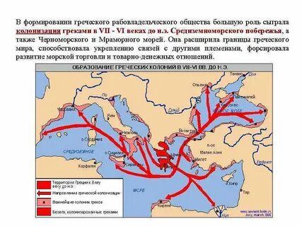 История 5 класс контурные карты греческие колонии