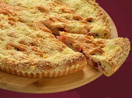 Пирог с калиной из дрожжевого теста