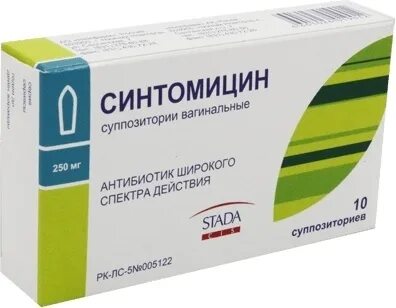 Синтомициновые свечи инструкция