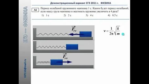 Решение демонстрационных вариантов егэ физика