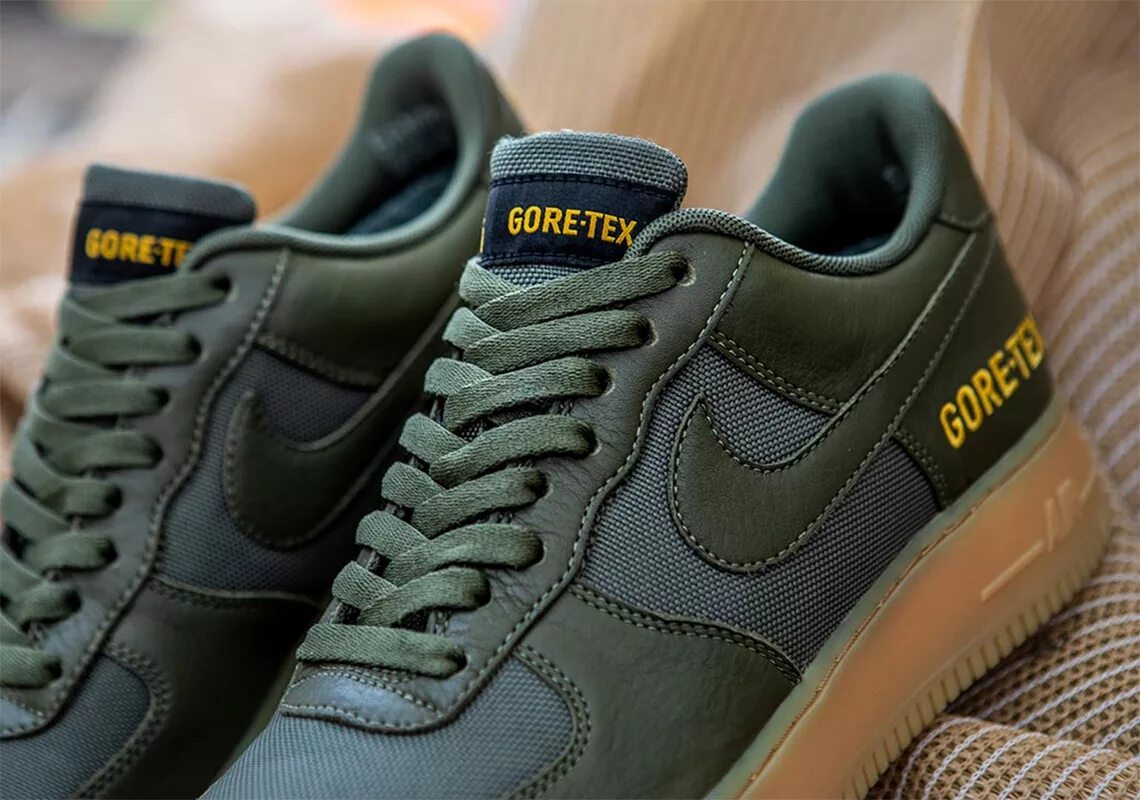 Nike Air Force 1 Low Gore-Tex. Nike Air Force 1 Gore-Tex Green. Nike Air Force Gore Tex. Nike Force Gore Tex.