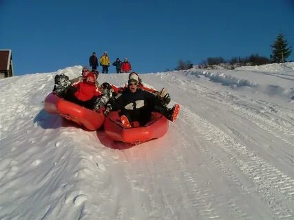 Snow rafting