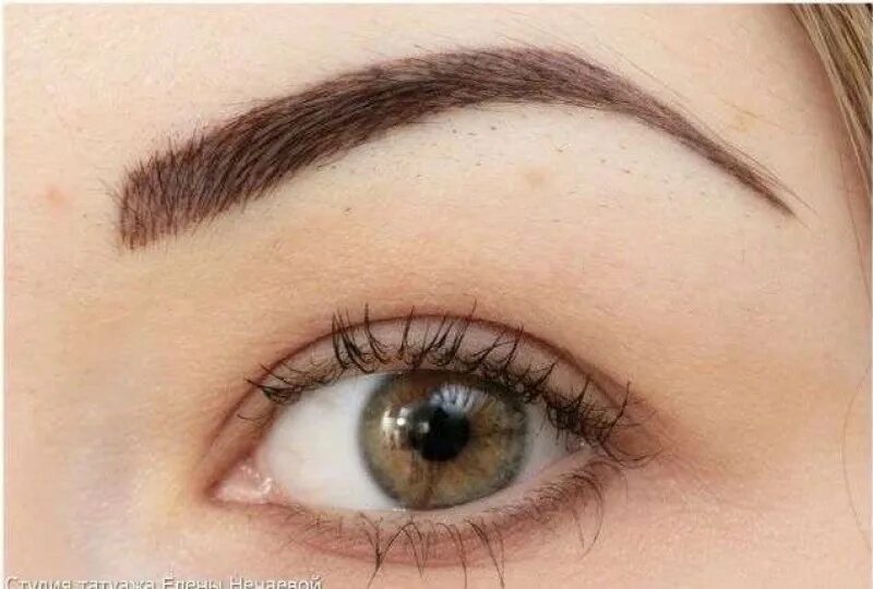 Удачный татуаж бровей. Перманентный макияж бровей до и после. Удачный татуаж бровей. Красивый татуаж бровей. Брови с изломом.