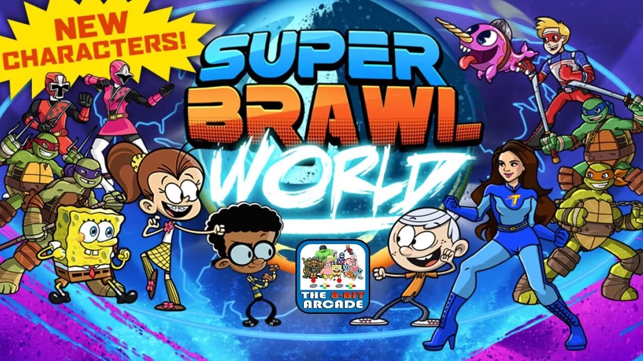 Nickelodeon игры. Super Brawl Universe персонажи. Super Brawl World. Супер БРАВЛ 3 Никелодеон.