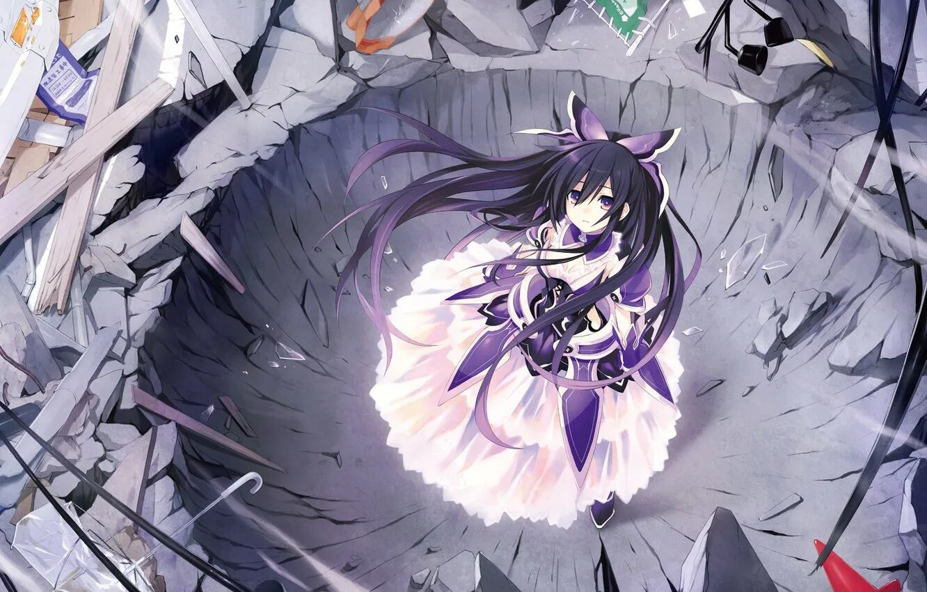 Date art. Date a Live Tohka Yatogami 2560 х 1440. Аниме живые обои Destiny.