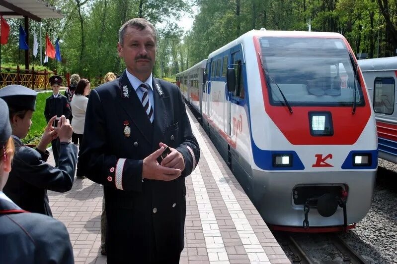 Детская железная дорога в новомосковске тульской