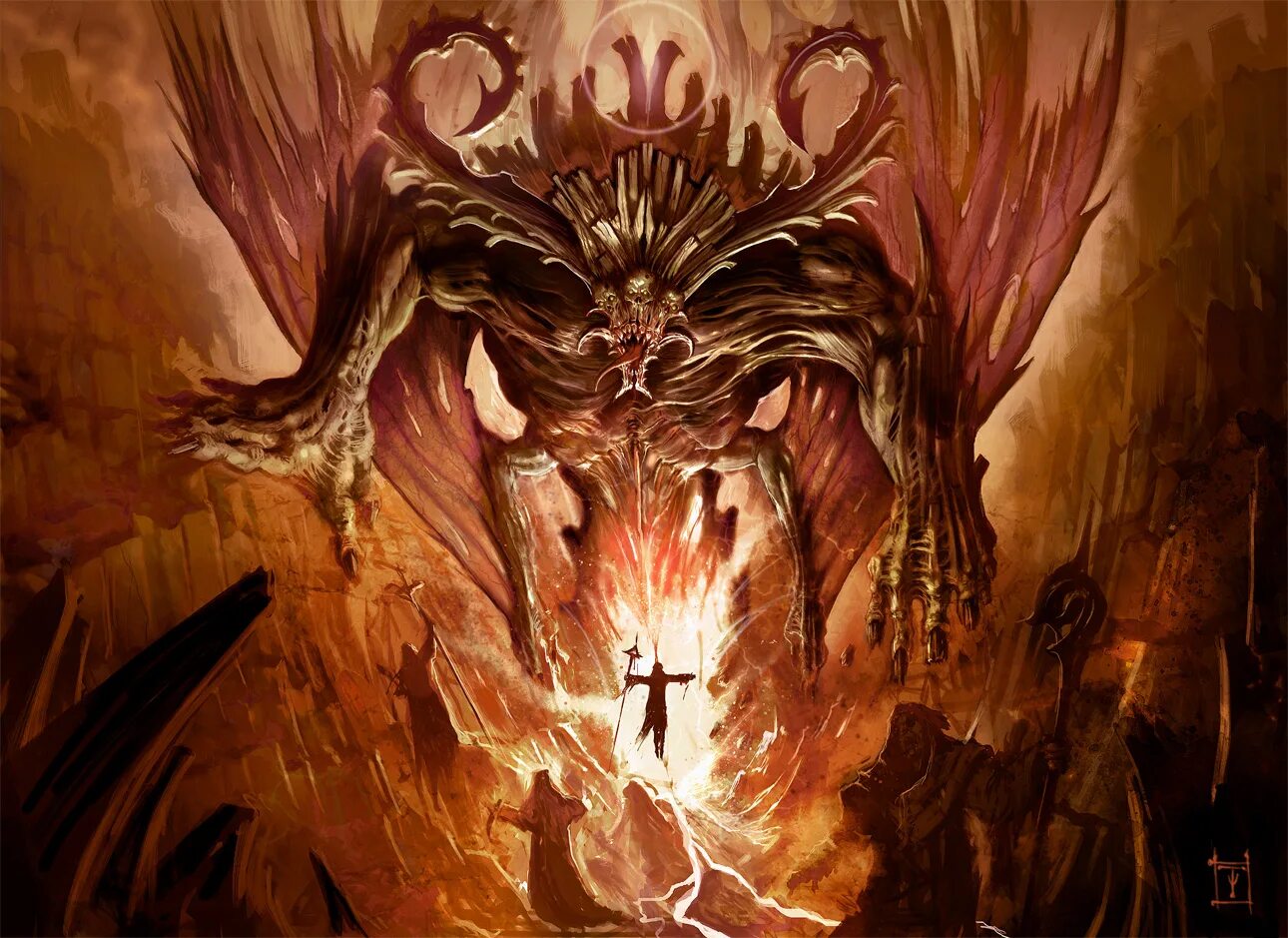 Божество арт. Были боги злые. Legend of the cryptids монстры. Каин рыцарь ада. Бафомет сатанинский демон?.