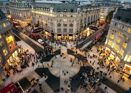 Oxford street shopping