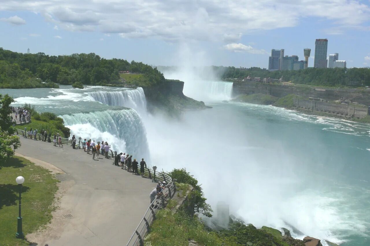 Ниагарский водопад подкова. Niagara Falls State Park Ниагара-Фолс. Ниагарский водопад (штат Нью-Йорк). Ниагарский водопад (Ниагара-Фолс, провинция Онтарио).