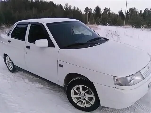 Купить б/у Lada (ВАЗ) 2110 бензин механика в Кунгуре: белый 2012 седан 2012 года