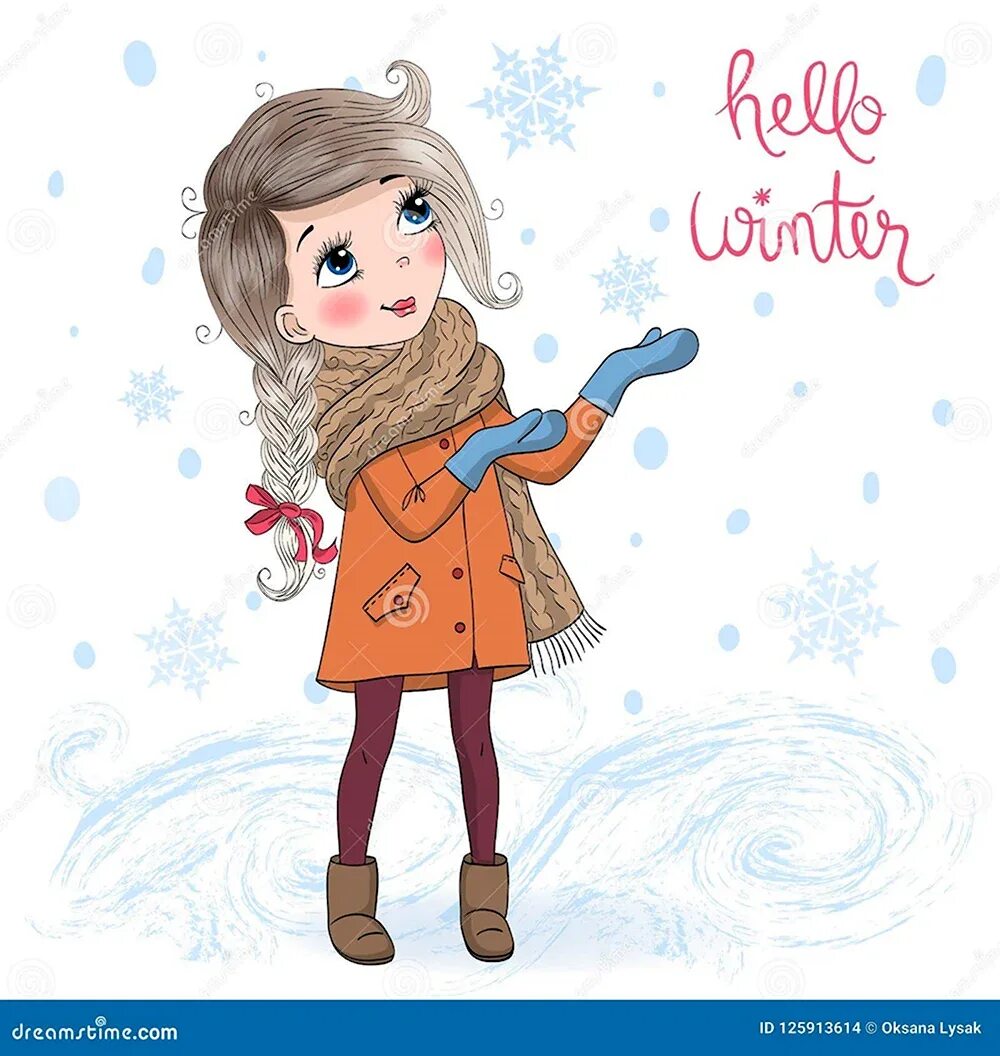 Нарисовать девушку зиму. Нарисованные девушки зимой. Нарисованные зимние девочки. Кристина хаворт художница. Портрет зимы.