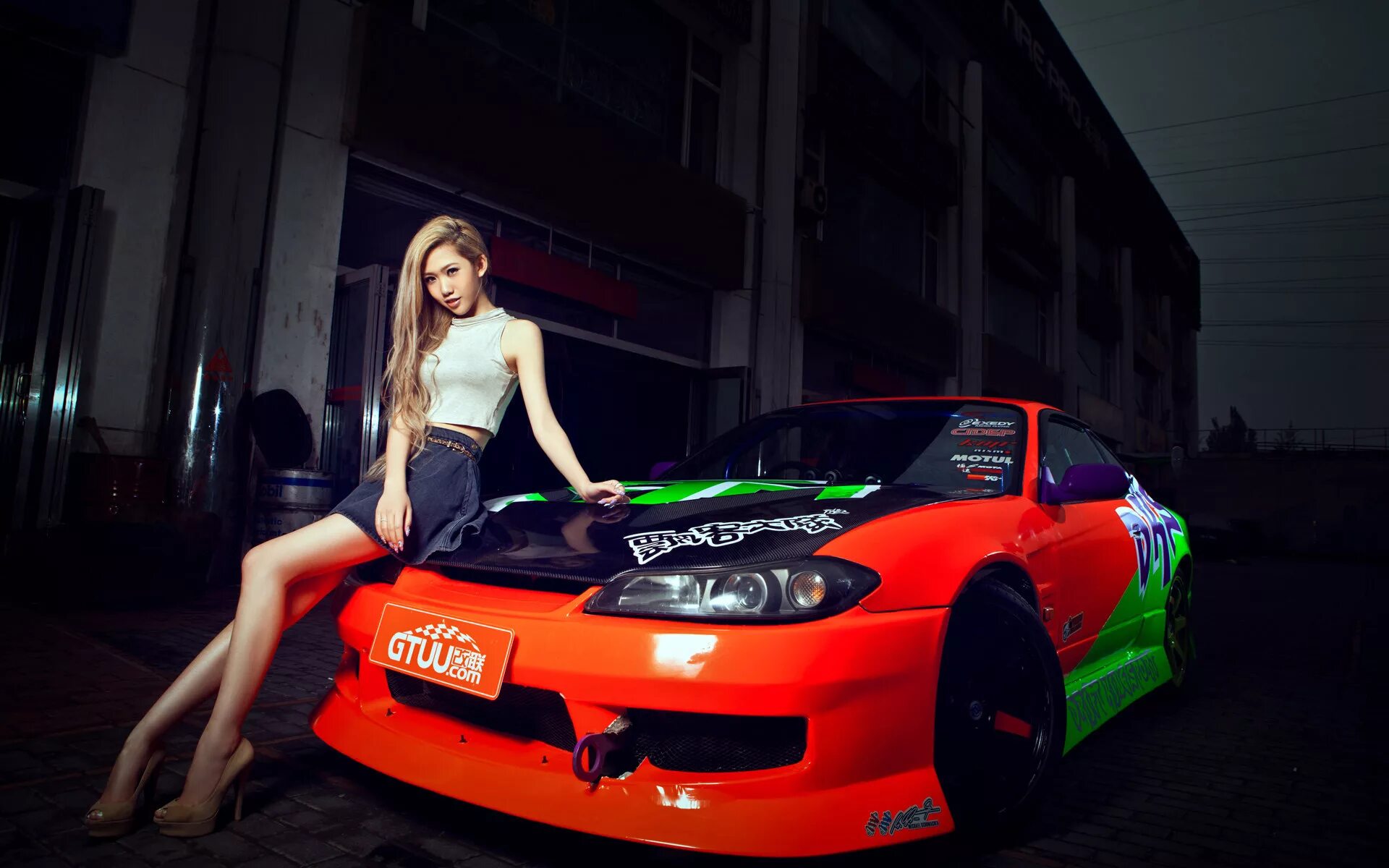 Nissan Silvia s15. Nissan Silvia s15 JDM. Drift girls