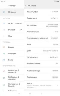 Характеристики планшета xiaomi pad