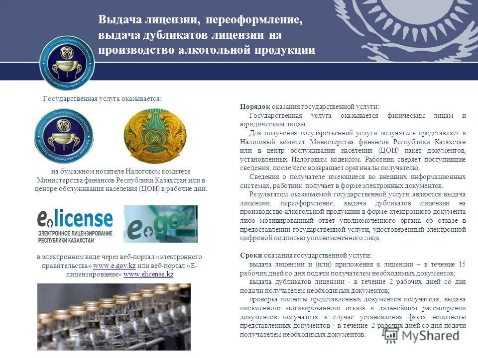 Порядок предоставления и переоформления лицензии. Предоставление лицензии в электронном виде.