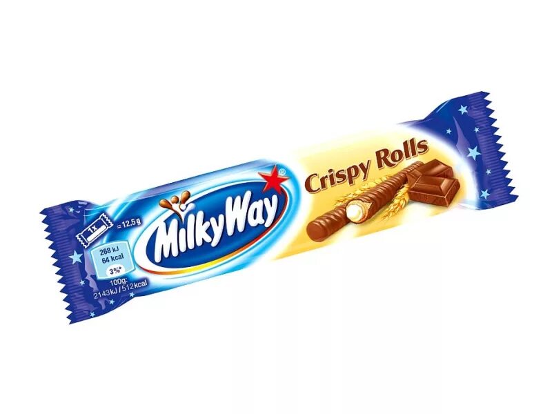 Milky roll. Палочки Милки Вэй Криспи Роллс. Милки Вэй Криспи Роллс шоколадные палочки 25гр. Милки Вэй палочки в шоколаде. Милки Вэй 2 палочки.