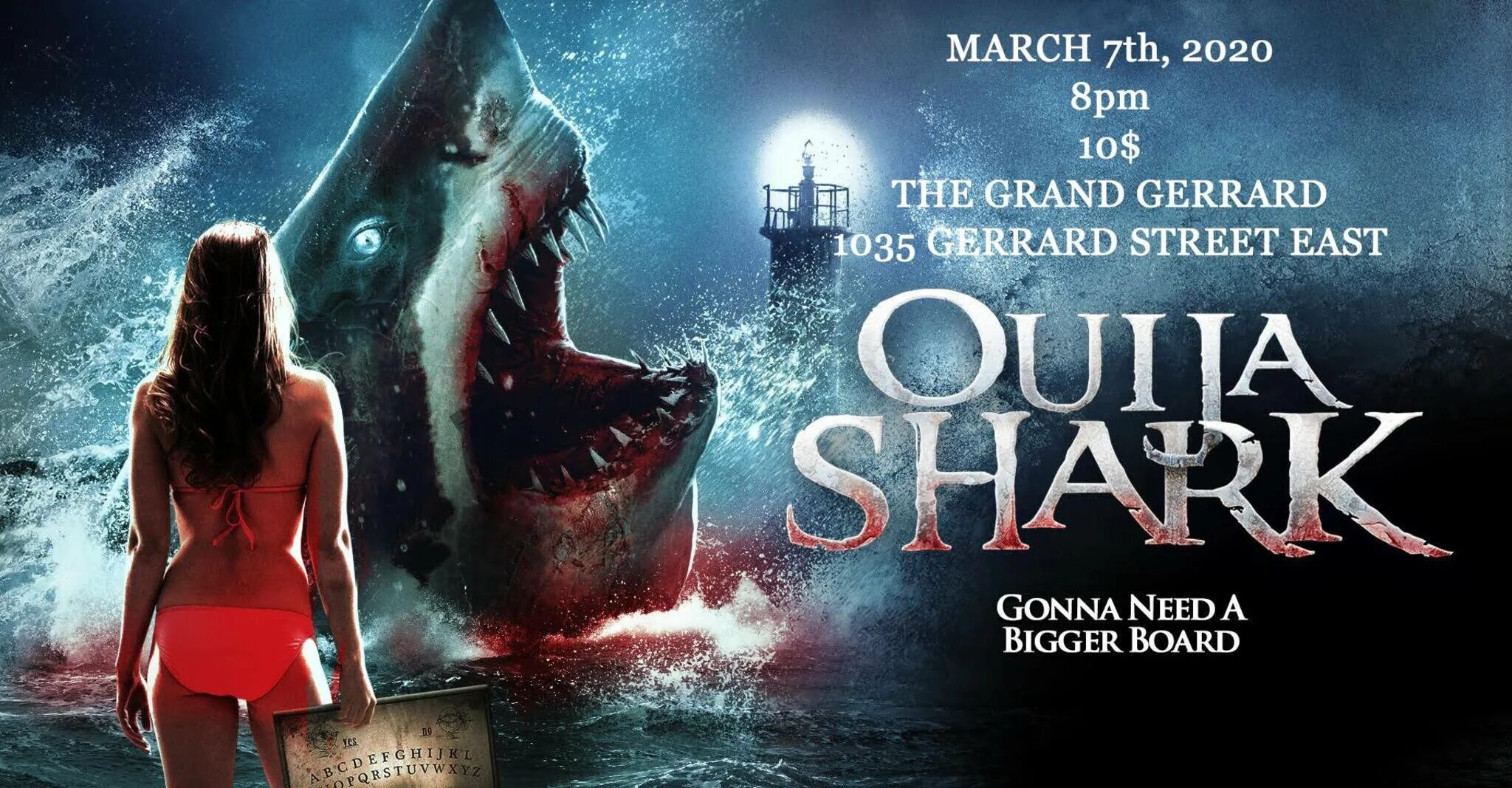Акула-призрак / Ouija Shark (2020). Акула ужасов Кровавая акула 2020. Ужасы про акул 2024