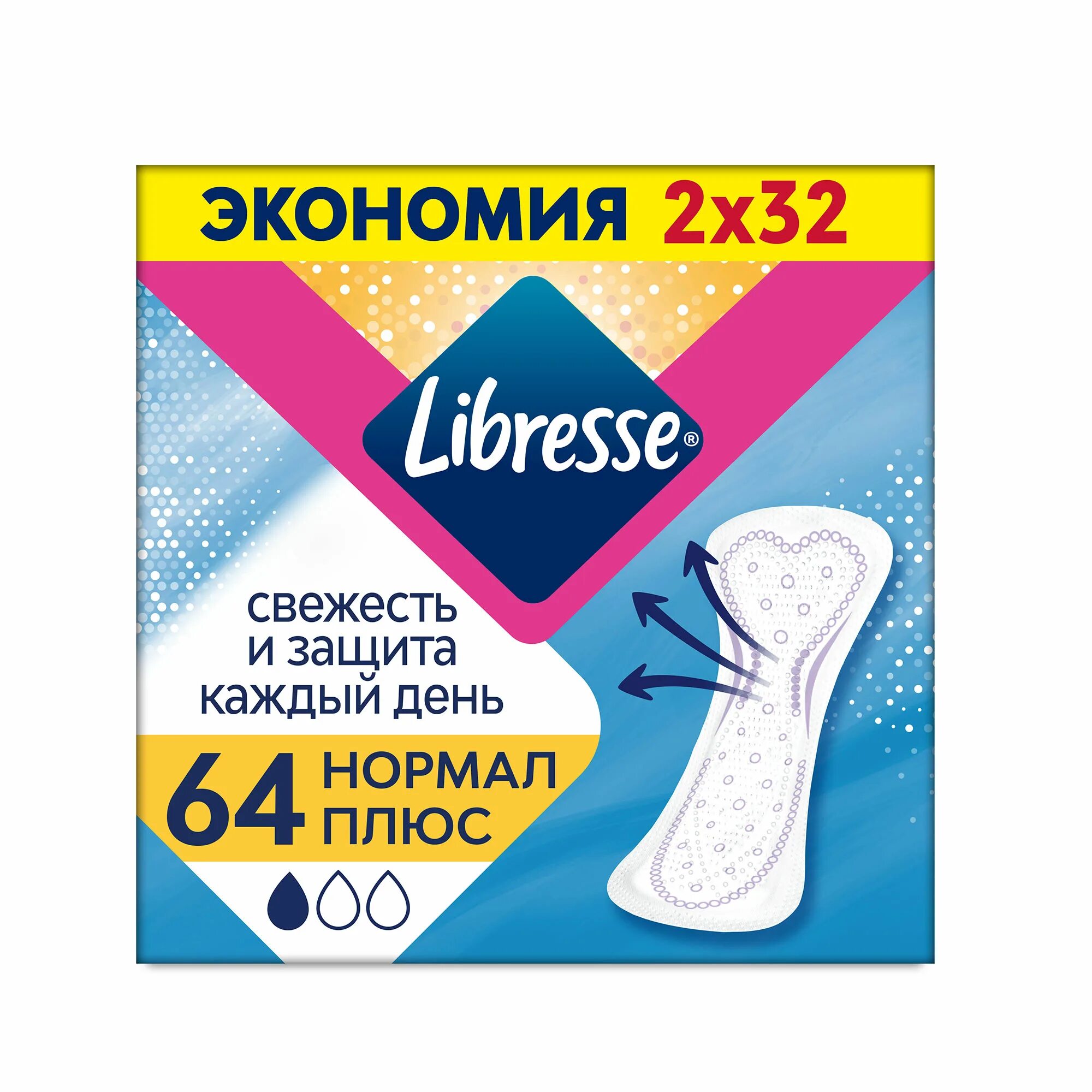 Прокладки ежедневные Libresse нормал плюс, 32шт. Прокладки Либресс нормал 32 шт. Libresse Dailyfresh normal Plus. Ежедневные прокладки Libresse удлиненные плюс 26 шт. Свежесть в каждом