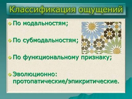 Классификация ощущения абстракция восприятие умозаключение