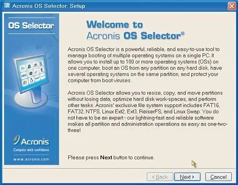 Os selector. Acronis os selector. acronis os selector 6. иконка acronis os selector.