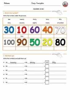 Numbers 10 100