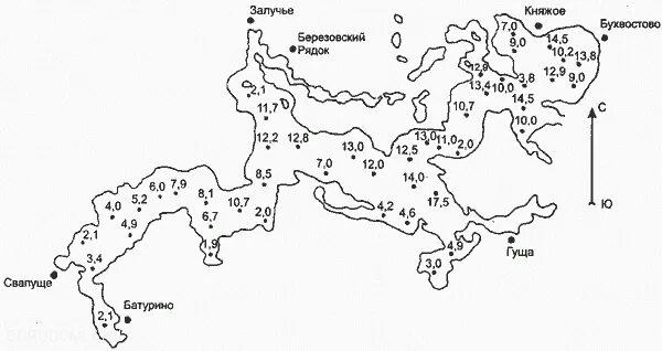 Карта глубин C-Map MAX-N RS-N225 - купить в СПб навигационную карту Беломорского