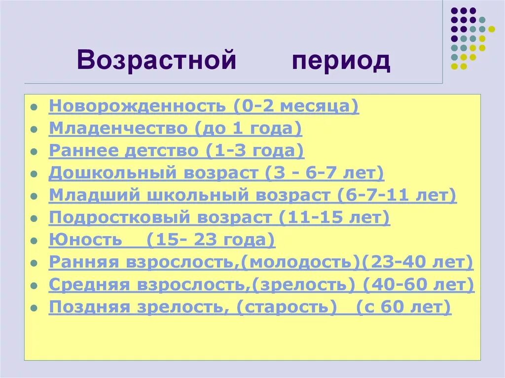 Периодизация по возрасту. Возрастная периодизация. Периодизация возраста. Возрастные периоды взрослого человека. Возрастная периодизация старости.