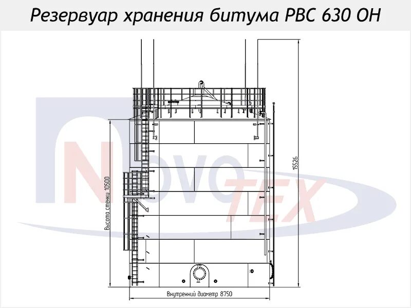 Резервуар вертикальный 5. Противопожарная перегородка для резервуара РВС-2000. РВС 630 резервуар. Резервуар РВС 630 куб.