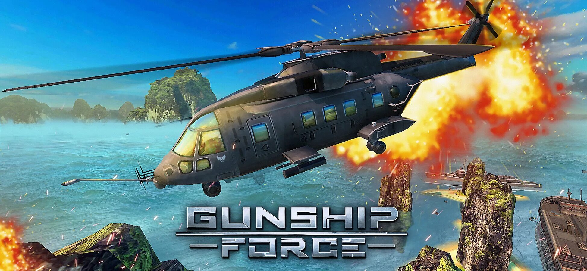 Вертолет игра мод много денег. Gunship seguel игра день д корабли.