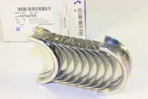 Вкладыши шевроле круз 1.6