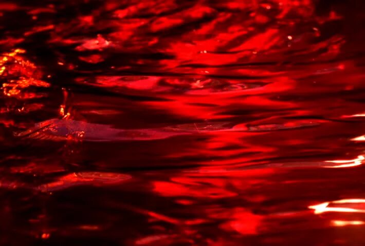 Красная вода.