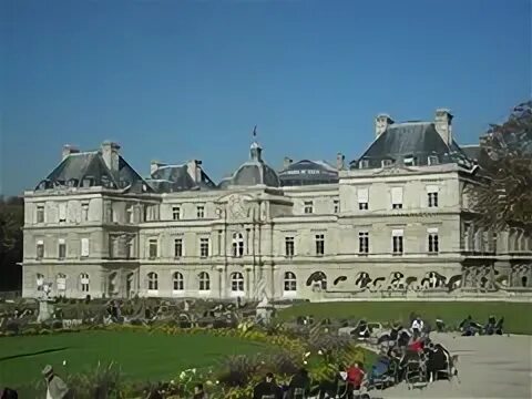 Люксембургский дворец в париже