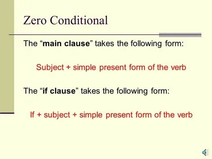 Zero conditional examples