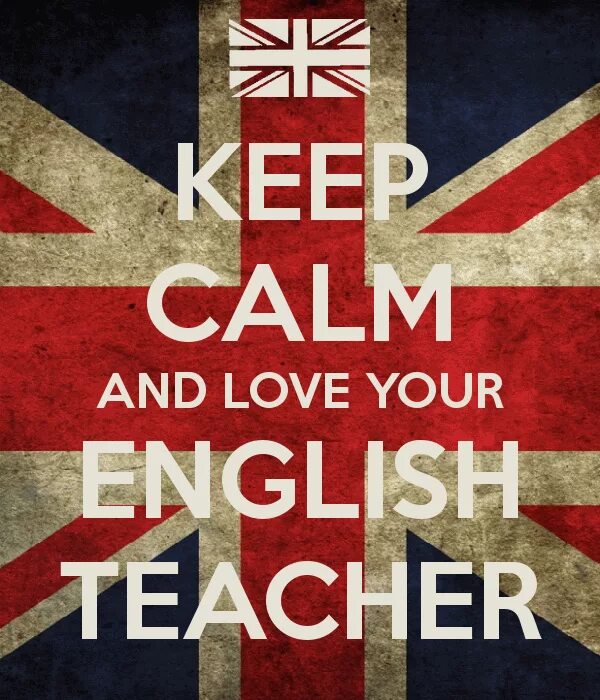 English teacher has your be to