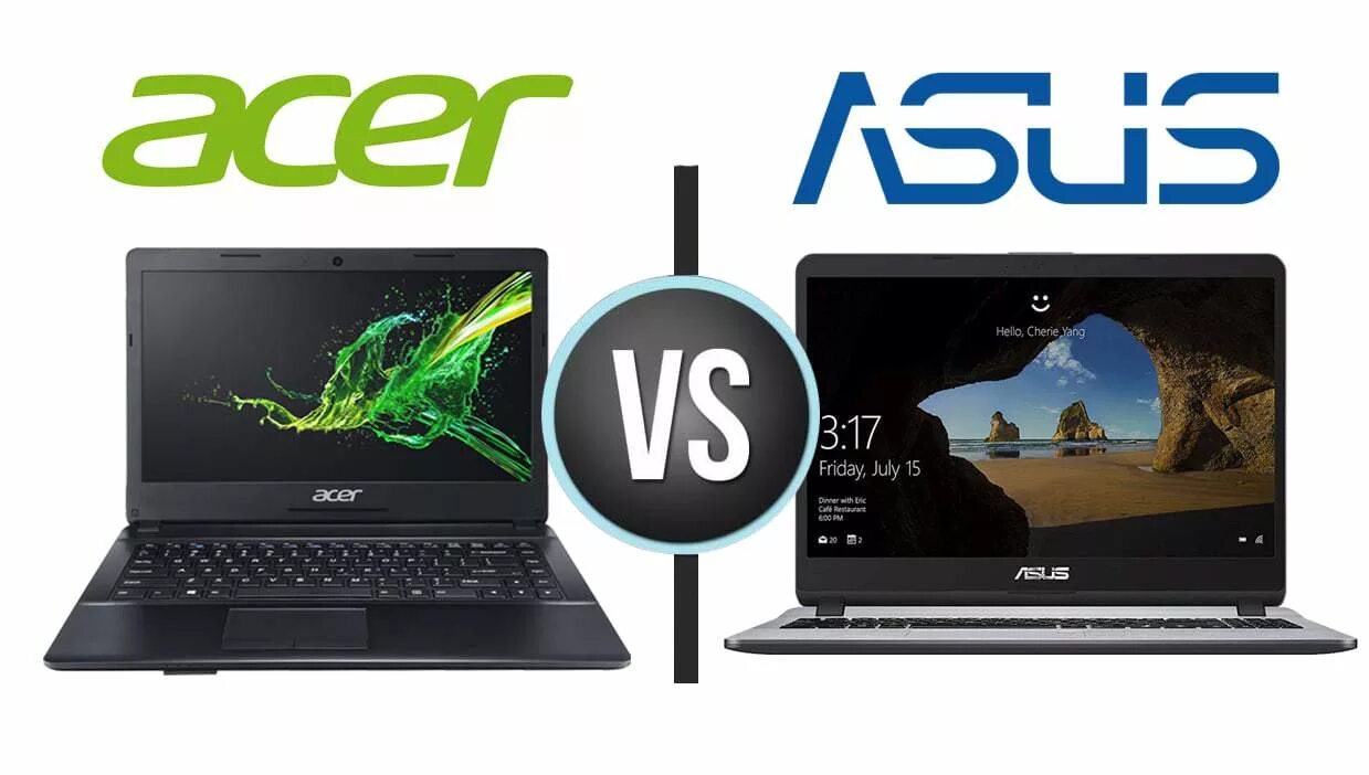 Какой производитель ноутбуков лучше. Асус и Асер. ��ASUS Acer. Acer va ASUS.