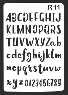 Специальные английские буквы трафареты для скрапбукинга DIY пластик ручной ...