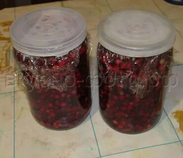 Заготовки из брусники на зиму золотые
