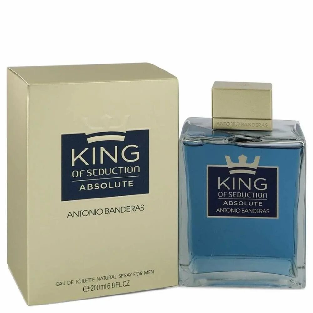 Seduction absolute antonio banderas. Antonio Banderas - King of Seduction 200 ml. Антонио Бандерас Кинг духи мужские. Мужская туалетная вода King Antonio Banderas. Антонио Бандерас туалетная вода мужская King of Seduction Абсолют.