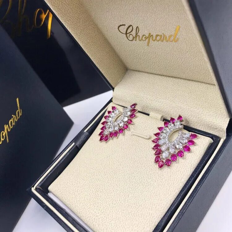 Шопард ирис. Серьги чопард. серьги шопард клевер. chopard df6987. chopard chopardissimo серьги.