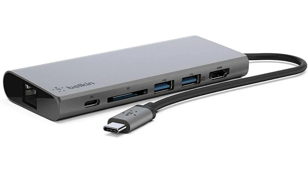 Belkin usb c. USB-хаб Belkin f4u092btsgy. USB-концентратор Belkin USB-C 4-Port Mini Hub, разъемов: 4.