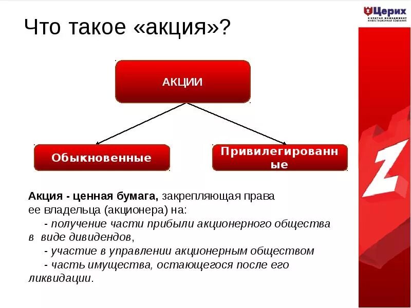 Размыть акции что значит