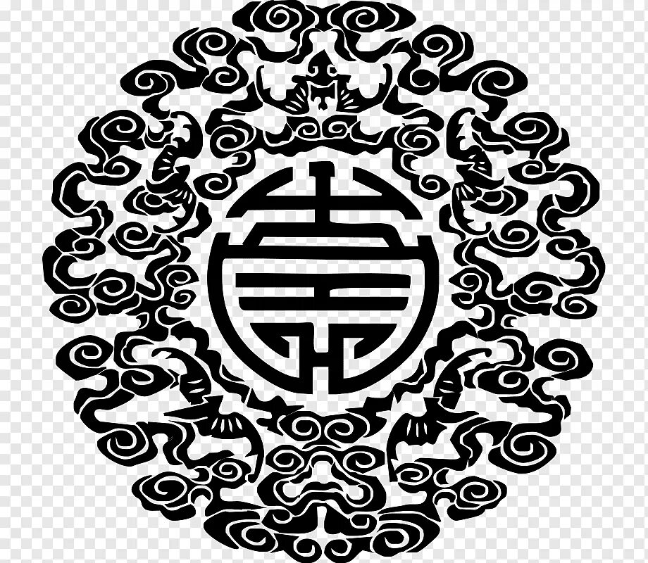 Эмблемы китайских. Китайский орнамент. Китайский узор круг. Китайский орнамент круглый. Традиционный китайский орнамент.