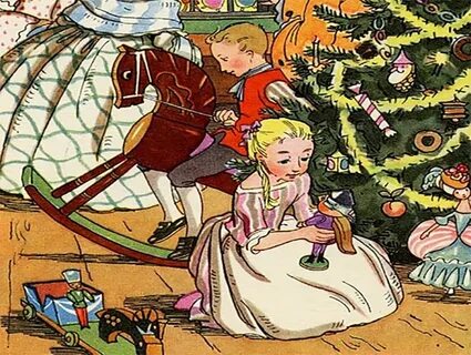 Изображение сюжетной линии сказки щелкунчик