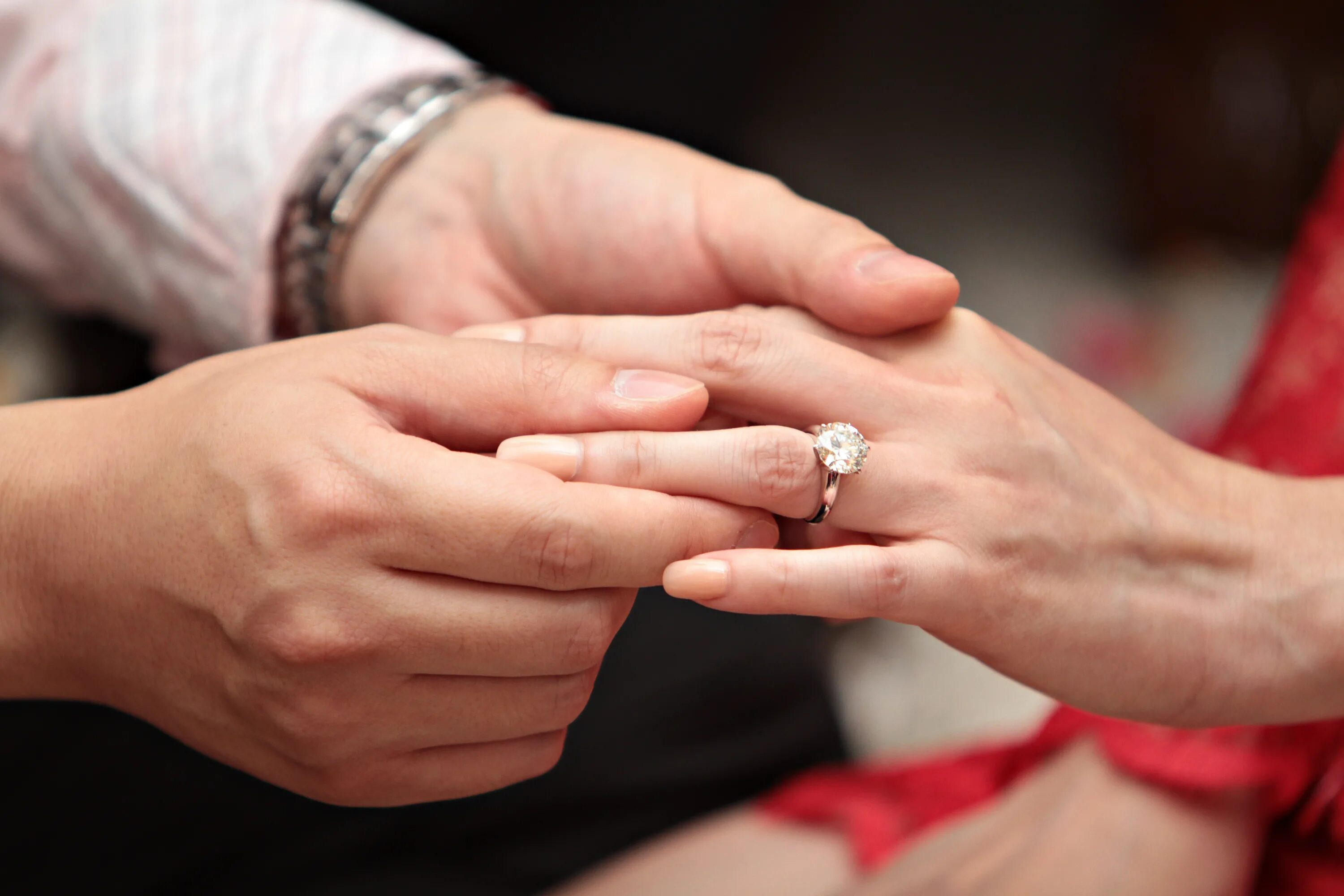 To Ring. Man giving Ring. Man giving Jewellery.