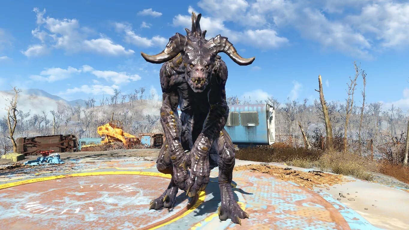 Fallout deathclaw. Фоллаут разумные когти смерти.