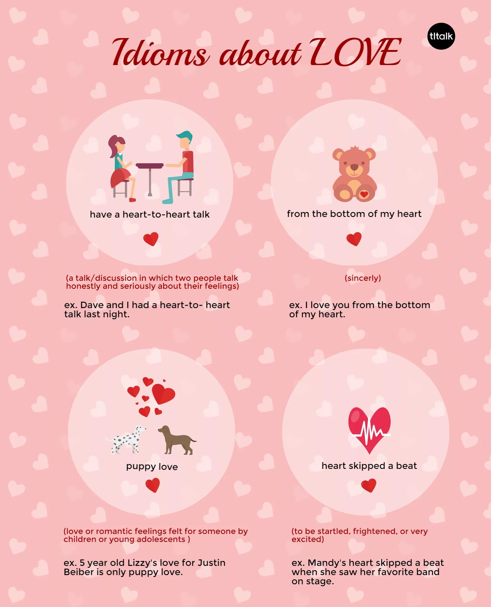 Лов талк. Love idioms. Idioms about Love. Idioms with Love. Puppy Love идиома.